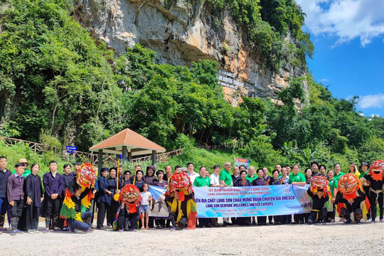Chuyên gia UNESCO khuyến nghị xây dựng Công viên địa chất Lạng Sơn