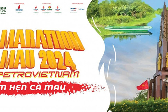 Khởi động giải Marathon Cà Mau 2024 - Cúp Petrovietnam