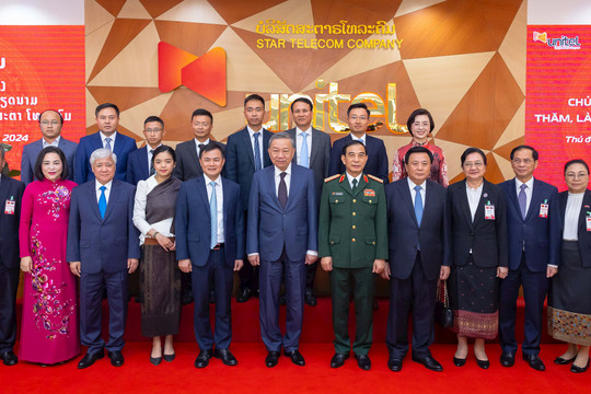 Thương hiệu Viettel là hình mẫu hợp tác kinh tế giữa hai nước Việt - Lào