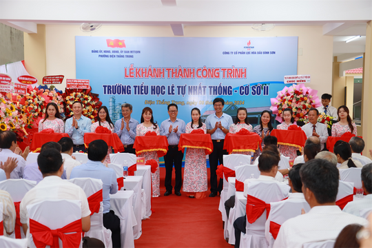 BSR tài trợ 5 tỷ đồng xây trường tiểu học ở Quảng Nam