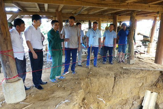 Sụt lún đất tại Mai Sơn (Sơn La): Đề xuất sớm công bố tình huống khẩn cấp về thiên tai