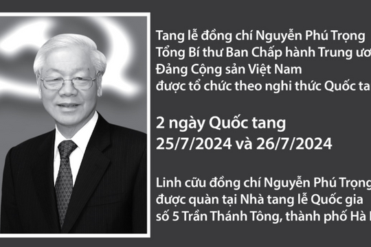 Tạo điều kiện thuận lợi để nhân dân vào viếng Tổng Bí thư Nguyễn Phú Trọng