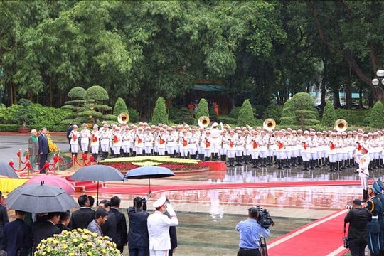 Chủ tịch nước Tô Lâm chủ trì lễ đón chính thức Tổng thống Timor Leste