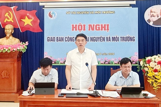 Sở TN&MT Bắc Giang triển khai nhiệm vụ những tháng cuối năm