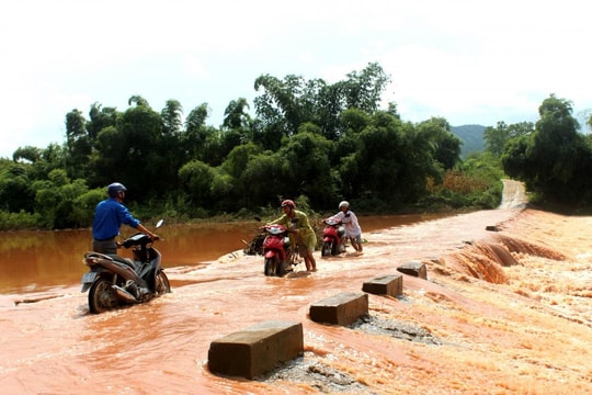 Mưa dông quay lại sau nắng nóng