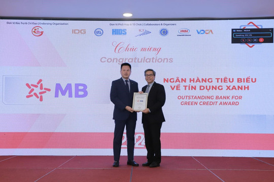 MB được vinh danh ''Ngân hàng Việt Nam tiêu biểu 2024''