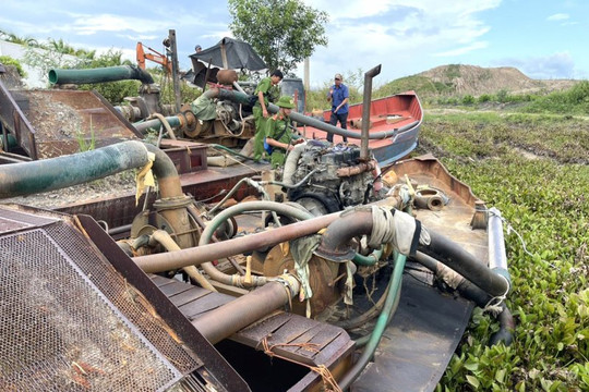 Bình Thuận: Huyện Tánh Linh xử lý hàng loạt vi phạm tài nguyên, khoáng sản