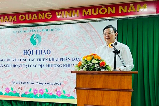 Bộ TN&MT tổ chức hội thảo trao đổi công tác phân loại rác tại nguồn