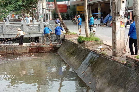 Nam Định: Làm sạch kênh ô nhiễm sau phản ánh của báo TN&MT