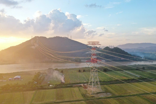 Vai trò 'hậu phương lớn' trong thi công Đường dây 500 kV mạch 3