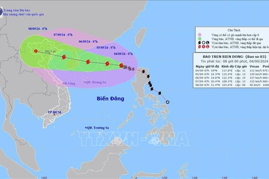 Ninh Bình: Chủ động ứng phó với bão số 3 theo phương châm 'bốn tại chỗ'