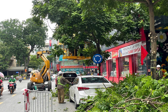 Hà Nội lên phương án ứng phó với bão số 3