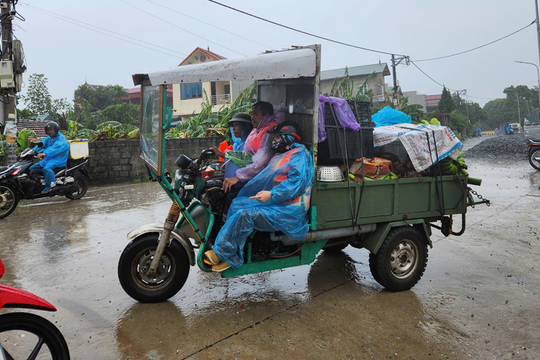 Thường Tín (Hà Nội): Khẩn trương ứng phó với mưa lũ