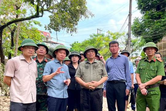 Thủ tướng Phạm Minh Chính: Hỗ trợ ngay Yên Bái 50 tỷ đồng khắc phục hậu quả thiên tai