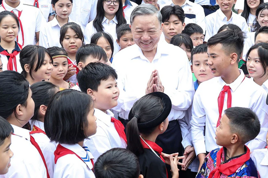 Tổng Bí thư, Chủ tịch nước Tô Lâm gửi thư chúc Tết Trung thu cho các cháu thiếu niên, nhi đồng