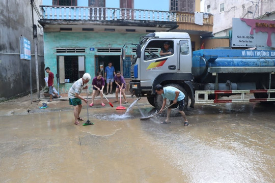 Tuyên Quang: Khẩn trương khắc phục hậu quả sau ngập lụt