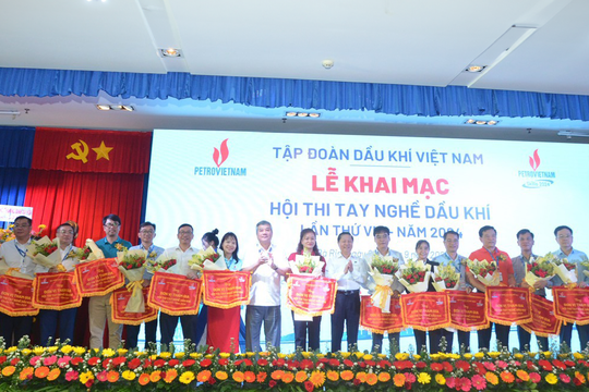 Petrovietnam khai mạc Hội thi tay nghề Dầu khí lần thứ VIII năm 2024