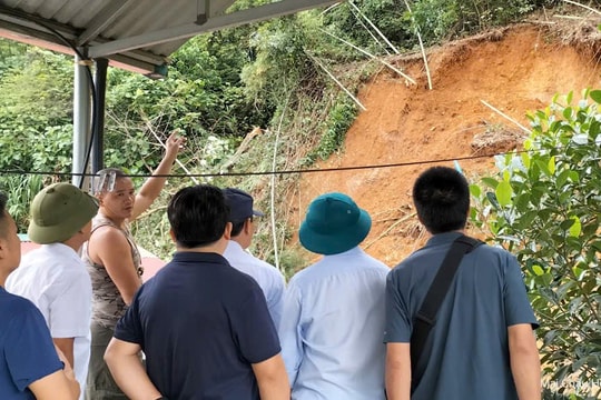 Mai Châu (Hòa Bình): Di dời 44 hộ dân khỏi khu vực có nguy cơ sạt lở