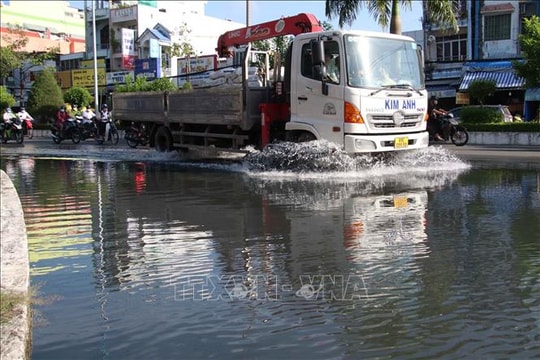 Dự báo ở Cà Mau sẽ xuất hiện 3 đợt triều cường dâng cao vào 3 tháng cuối năm