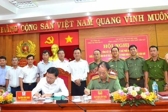 PVFCCo tăng cường bảo vệ an ninh - trật tự, an toàn các công trình dầu khí