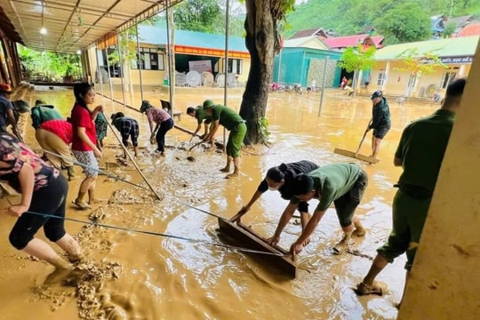 Nghệ An: Nhanh chóng khắc phục hậu quả lũ ống, lũ quét ở Tương Dương