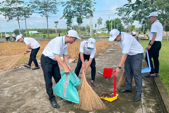 Long An: Nâng cao chất lượng môi trường nông thôn