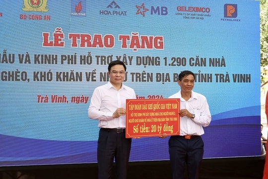 Nghĩa tình người Dầu khí – Chung tay xóa nhà tạm, nhà dột nát cho người nghèo