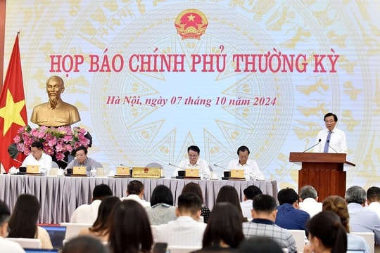 Họp báo Chính phủ thường kỳ tháng 9/2024