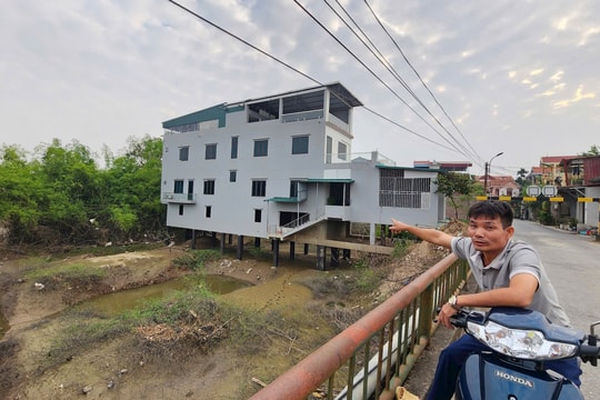 Phúc Yên (Vĩnh Phúc): Nhà kiên cố “mọc ồ ạt” trên sông Cà Lồ