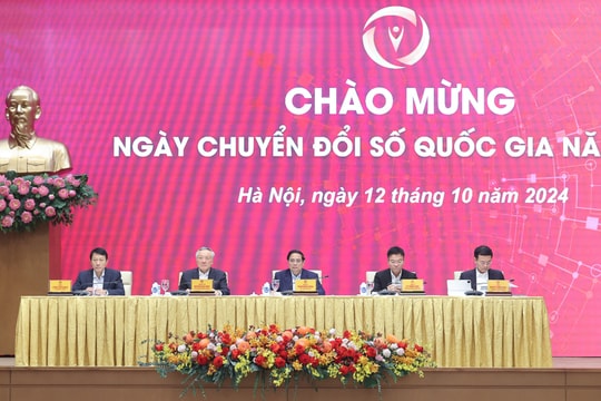 Thủ tướng: Chính phủ quyết tâm chuyển đổi số sâu rộng, toàn diện, thực chất, hiệu quả