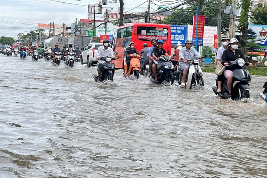 Cần Thơ: Cảnh báo ngập lụt do lũ, triều cường