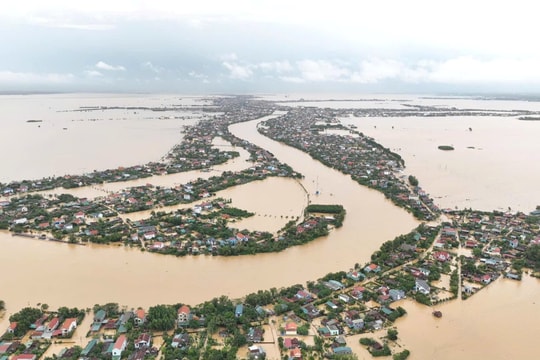 Mưa lớn tiếp diễn, Quảng Bình khả năng ngập lụt kéo dài