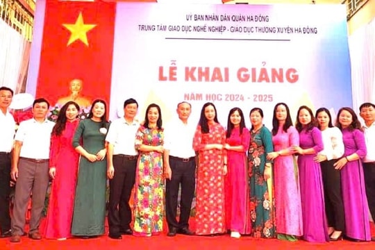 Trung tâm Giáo dục nghề nghiệp quận Hà Đông: Đáp ứng nhu cầu thị trường lao động chất lượng cao