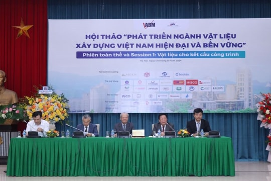 Phát triển ngành vật liệu xây dựng Việt Nam hiện đại và bền vững