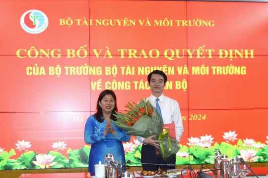 Điều động, bổ nhiệm ông Phạm Tân Tuyến giữ chức Vụ trưởng Vụ Tổ chức cán bộ, Bộ TN&MT