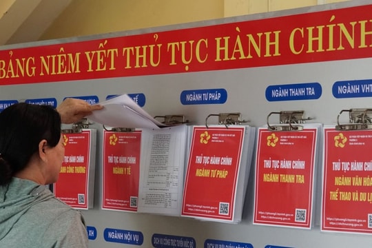 Bộ TN&MT đề nghị 4 địa phương tiếp tục tập trung thúc đẩy công tác cải cách thủ tục hành chính