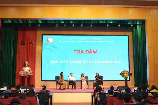 Sinh viên quan tâm đến nghiên cứu khoa học về TN&MT