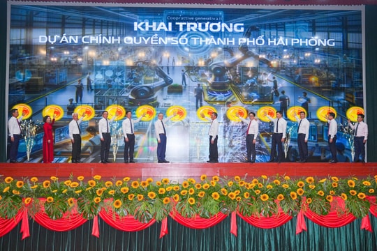 Khai trương dự án chính quyền số thành phố Hải Phòng