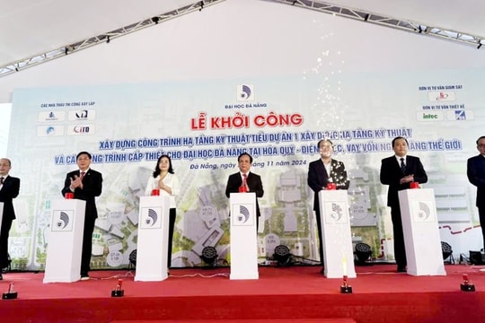 Khởi công dự án 300 tỷ ở làng Đại học Đà Nẵng