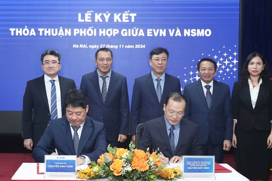 EVN và NSMO ký kết thỏa thuận phối hợp