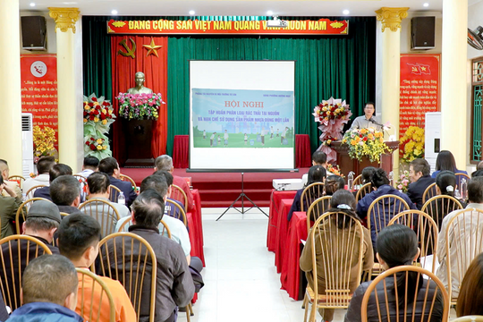 Từ Sơn (Bắc Ninh): Tập huấn phân loại rác tại nguồn, hạn chế sử dụng sản phẩm nhựa dùng một lần