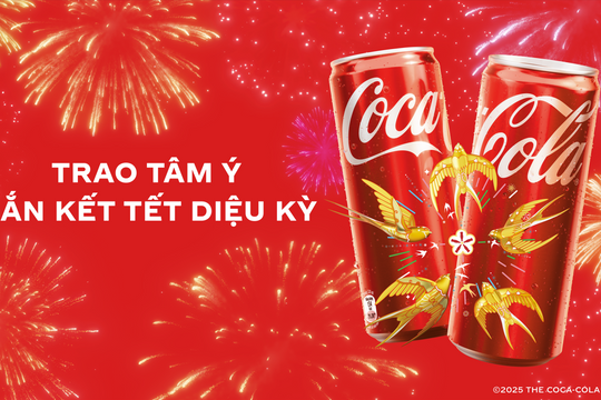 Coca-Cola khởi động chiến dịch Tết 2025: “Trao tâm ý, Gắn kết Tết diệu kỳ”