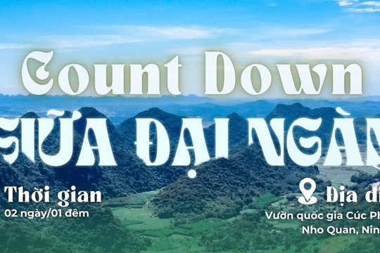 VQG Cúc Phương tổ chức chương trình “Countdown giữa đại ngàn”