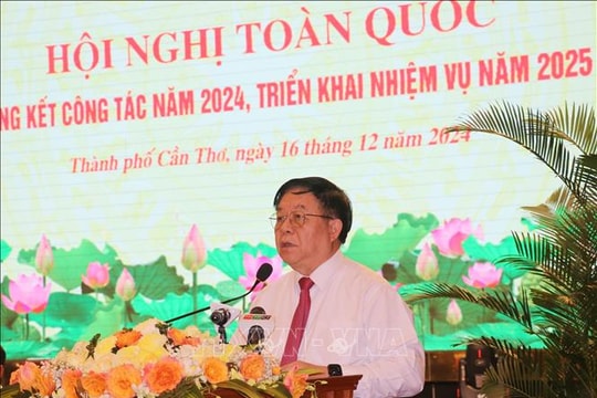 Hội nghị toàn quốc tổng kết công tác tuyên giáo năm 2024