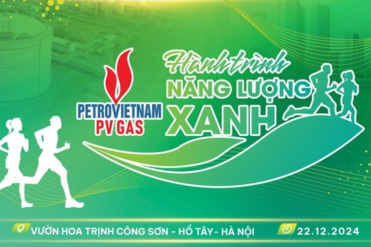 PV GAS khởi động giải chạy Marathon: "PV GAS - Hành trình năng lượng xanh"