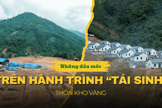 Những dấu mốc trên hành trình “tái sinh” thôn Kho Vàng