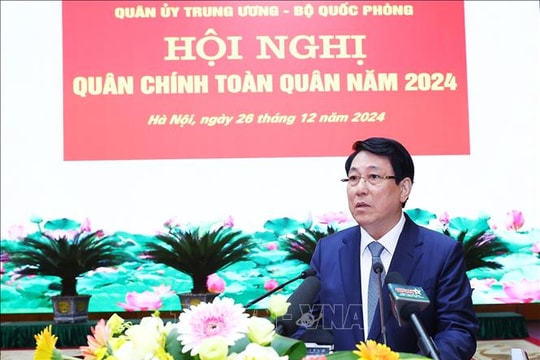 Chủ tịch nước Lương Cường: Toàn quân quán triệt nghiêm Chiến lược bảo vệ Tổ quốc trong tình hình mới