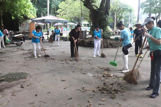 Quận Hai Bà Trưng (Hà Nội): Đưa công tác bảo vệ môi trường thành tiêu chí thi đua