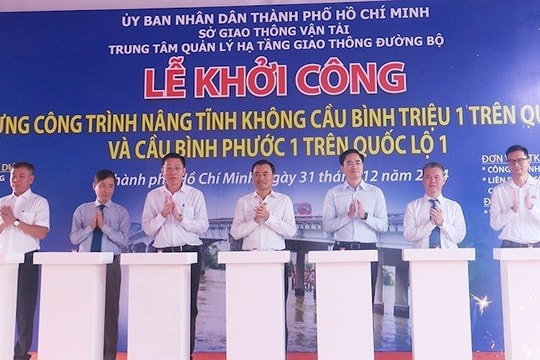 TP.HCM: Nâng tĩnh không 2 cầu cửa ngõ, đảm bảo giao thông vùng