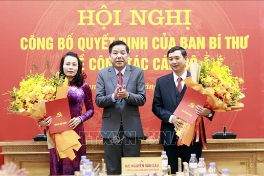 Công bố quyết định chuẩn y chức danh Phó Bí thư Tỉnh ủy Bắc Giang